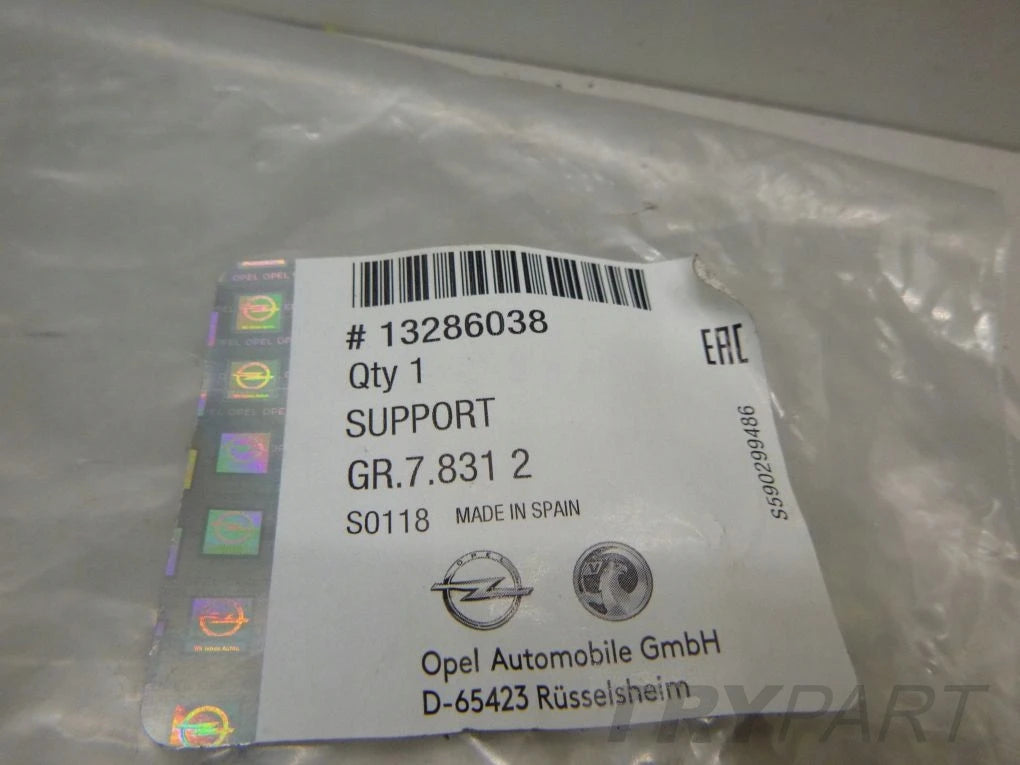 OPEL CORSA D front bumper slider right