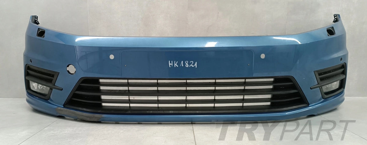 Front Bumper for VW Caddy 2K5 III Second Facelift 15-20 / with Fog Lights / with Skid Plate/Spoiler Lip