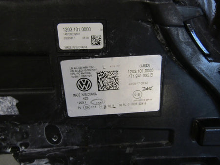 HEADLIGHT VW MULTIVAN T7 LED LH LEFT 21- 7T1941035B