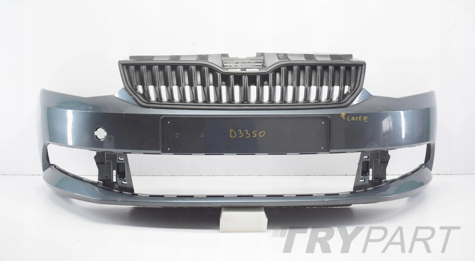 SKODA FABIA III 6V FRONT BUMPER ORG!