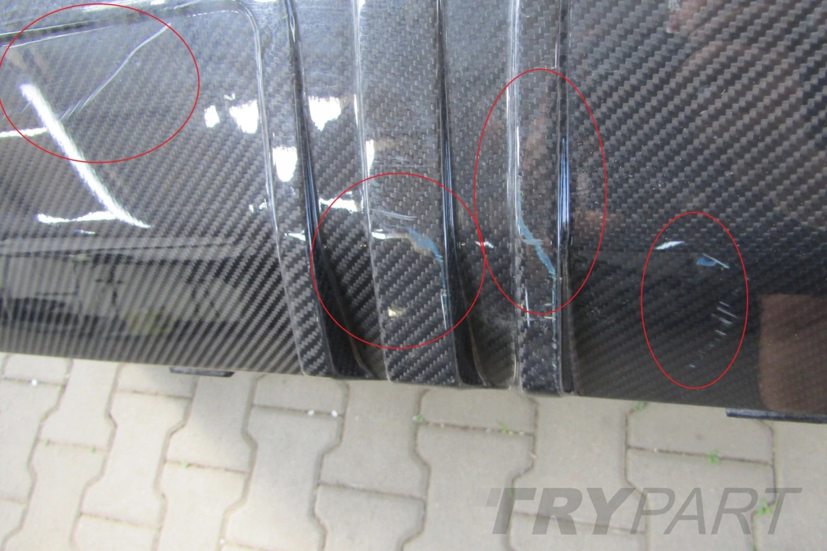 BMW 3 G20 LIFT LCI Sedan M PERFORMANCE CARBON Rear Bumper 22-