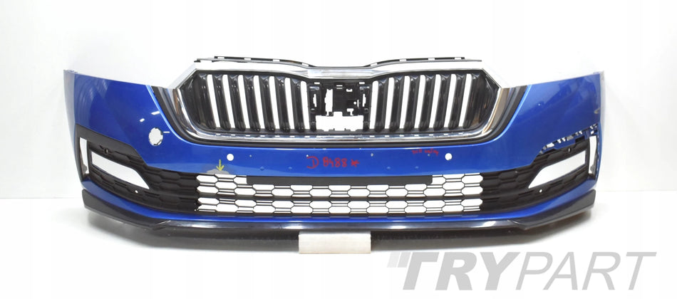 SKODA OCTAVIA IV MONTE CARLO FRONT BUMPER ORG + SPOILER + GRILLE