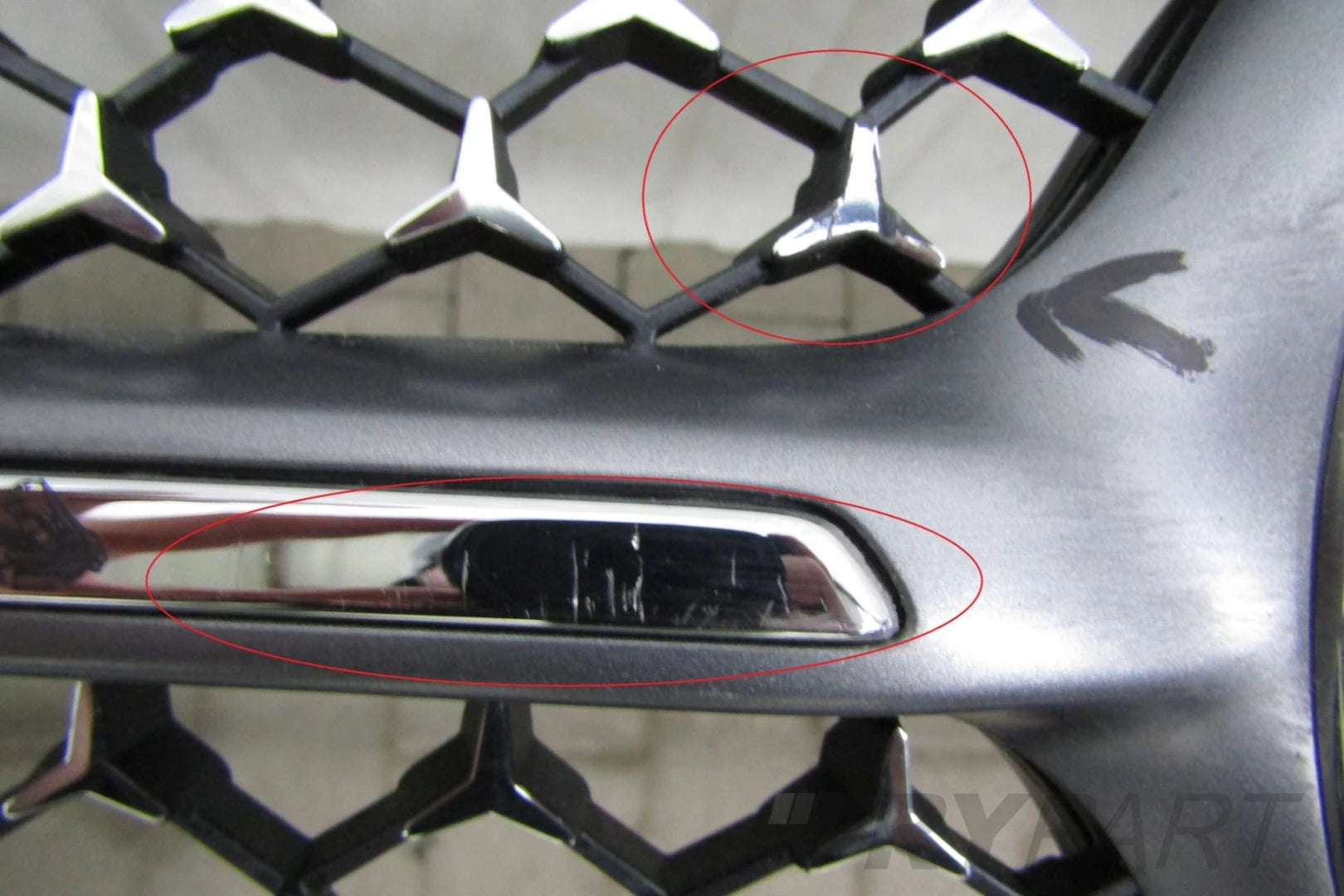 Front Bumper Mercedes A-Class LIFT AMG W177 22-