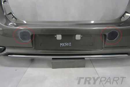 Rear bumper for Toyota Auris II 2 lift HB 15-18