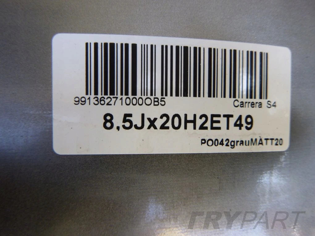 PORSCHE 991 5JX20 H2 ET49 aluminum wheel
