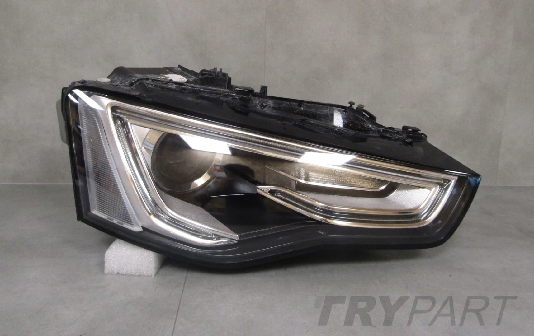 AUDI A5 8T0 LIFT HEADLIGHT XENON NON-SWIVEL + LED 11-16 RH RIGHT 8T09410