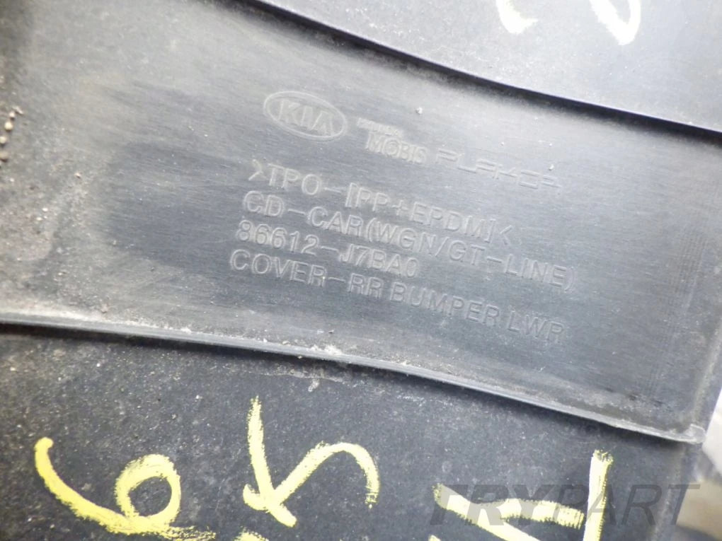KIA CEED 3 III GT LINE 18- 86612-J7BA0 rear bumper spoiler