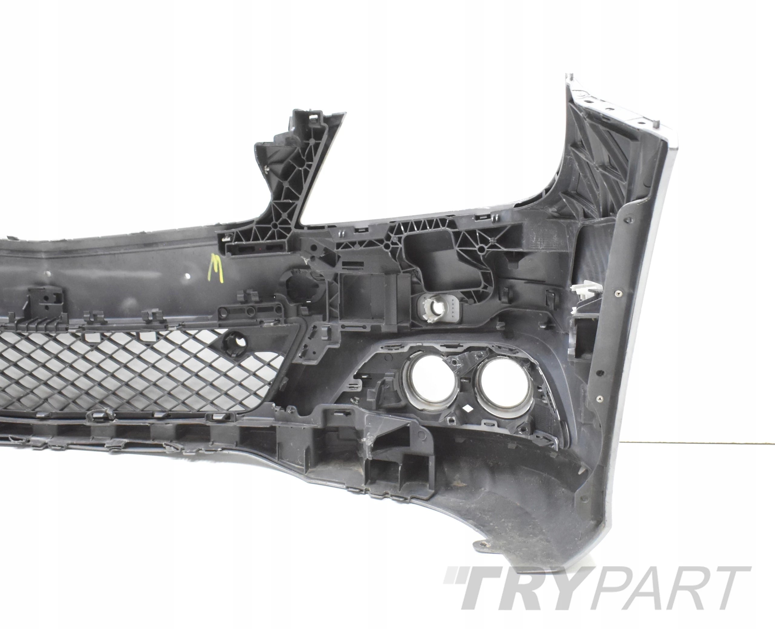 MERCEDES C CLASS W204 FACELIFT FRONT BUMPER ORIGINAL + CHROME + FRAME