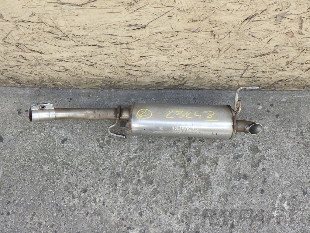 OPEL ADAM 1.4 xer 13358215 exhaust muffler