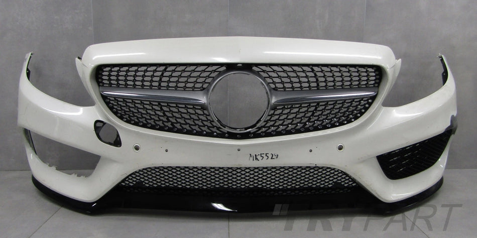 Front Bumper for Mercedes C-Class 205 W205 AMG 14-18