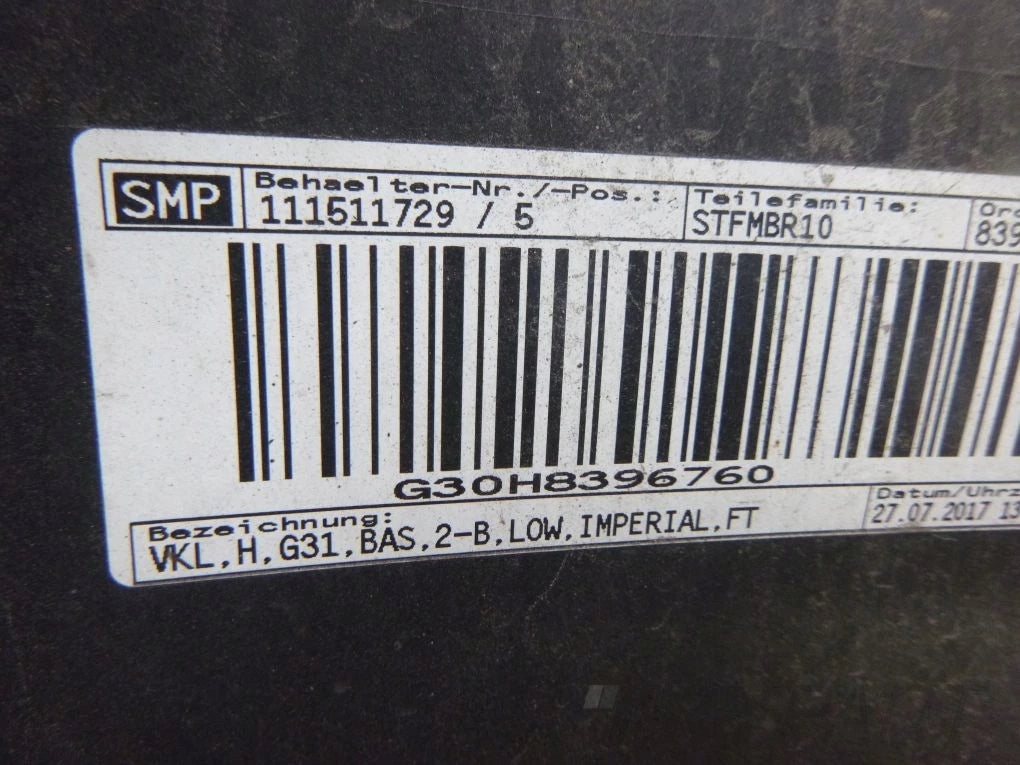 BMW 5 G31 KOMBI Rear Bumper