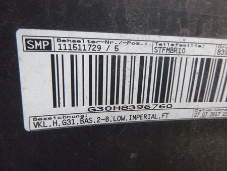 BMW 5 G31 KOMBI Rear Bumper