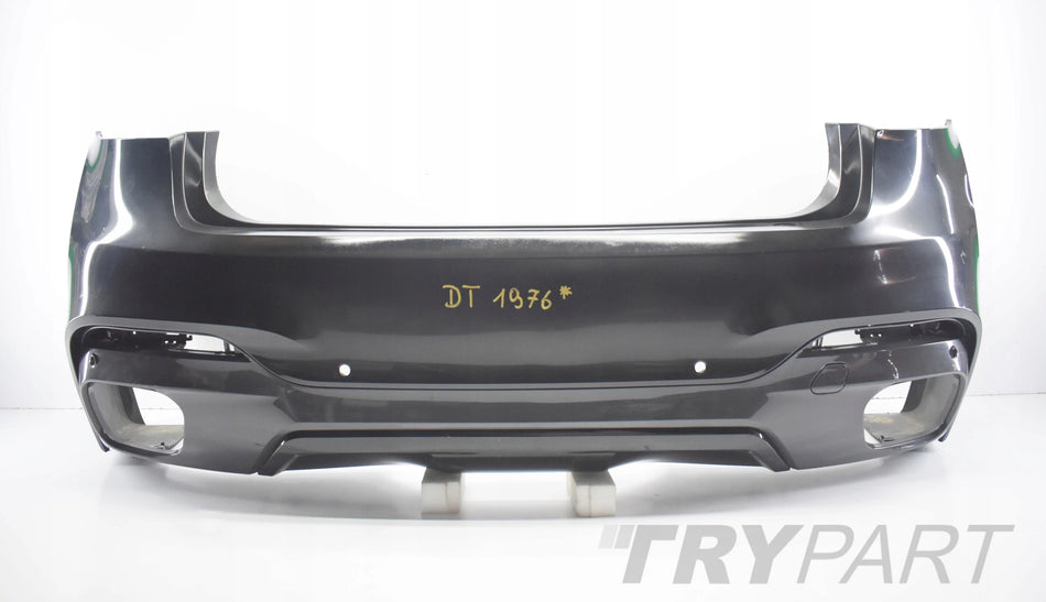 BMW X6 F16 M PACKAGE REAR BUMPER GENUINE! + LOWER PART