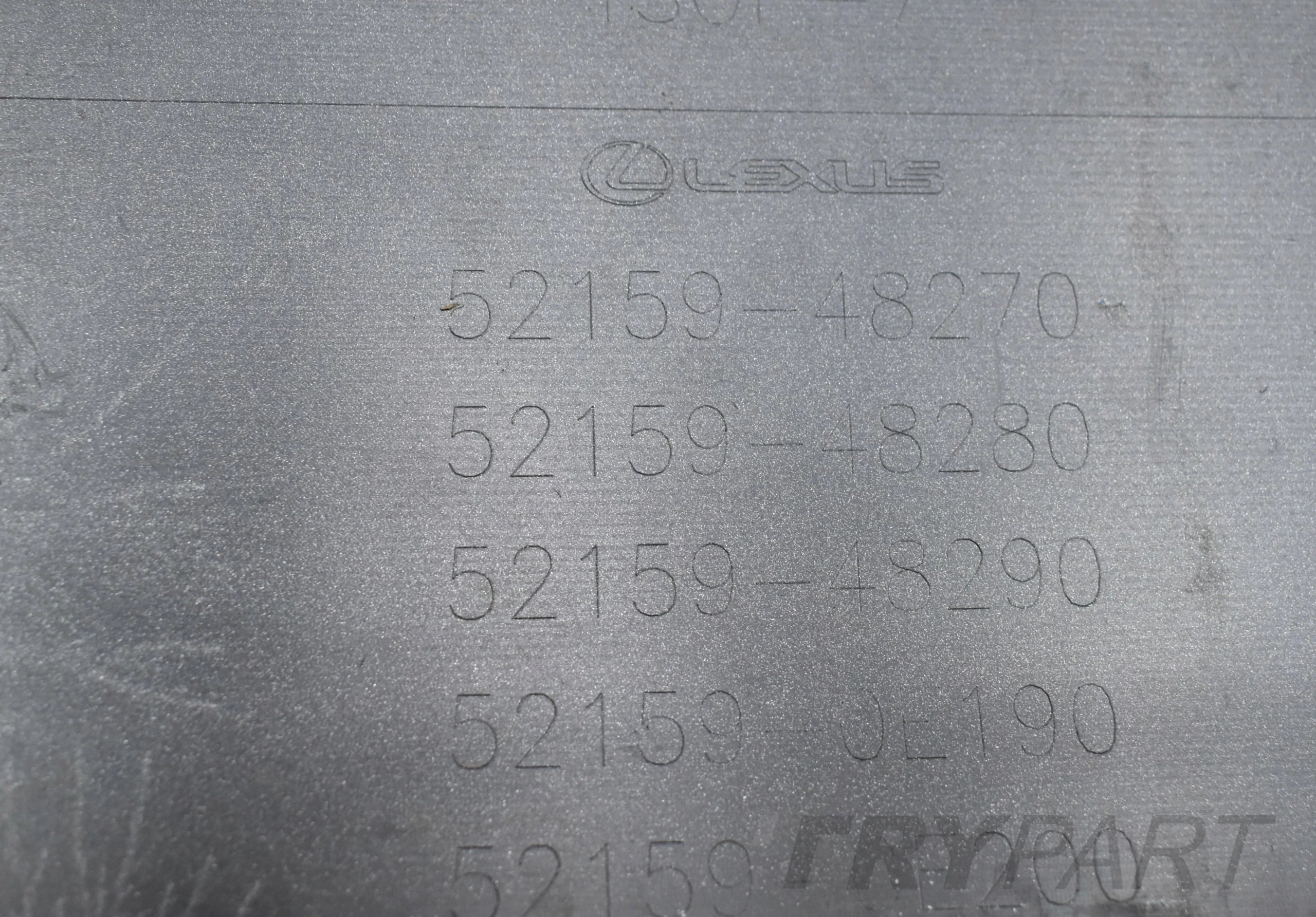 LEXUS RX IV LIFT REAR BUMPER ORG