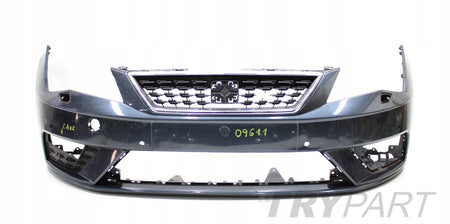 SEAT LEON III LIFT 5F FRONT BUMPER ORG + BOTTOM + GRILLE