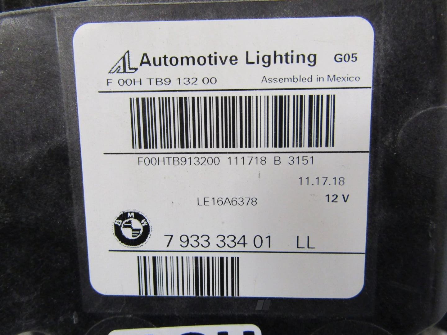 BMW X5 G05 X6 G06 FRONT LAMP FULL LED 18-23 RH 7933334
