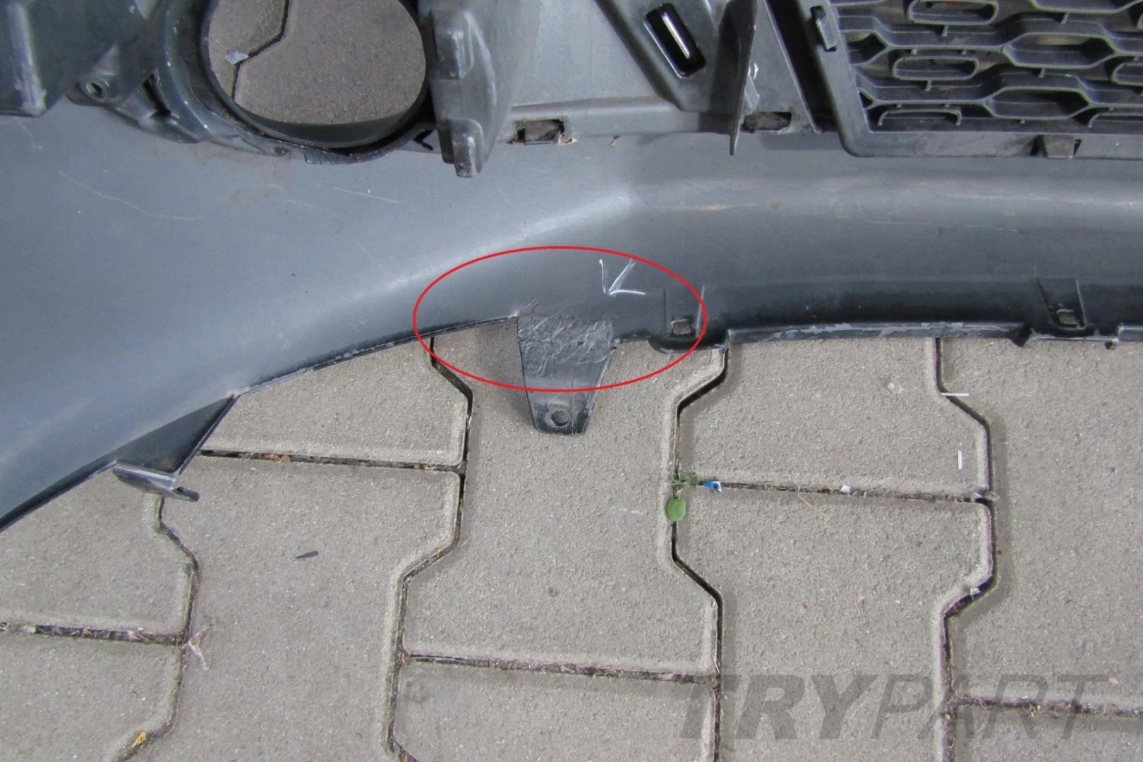 Front Bumper for Peugeot 107 II Lift 12-14