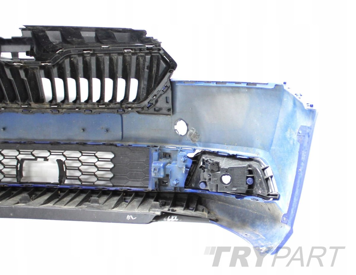 SKODA FABIA III LIFT 6V0 FRONT BUMPER ORG + GRILLES + UNDERTRAY
