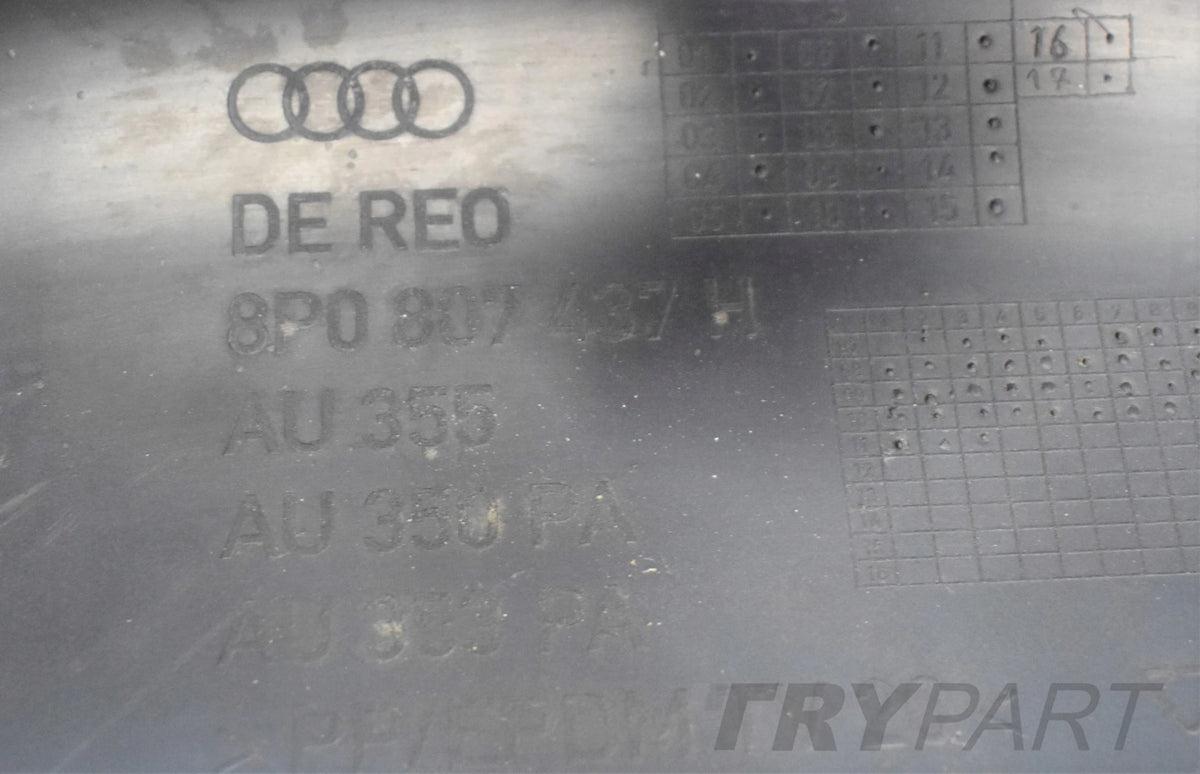 AUDI A3 8P0 LIFT FRONT BUMPER ORG