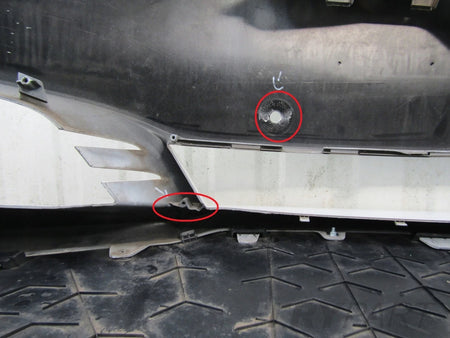 Front Bumper Tesla S Lift 16- (Plate + Frame)