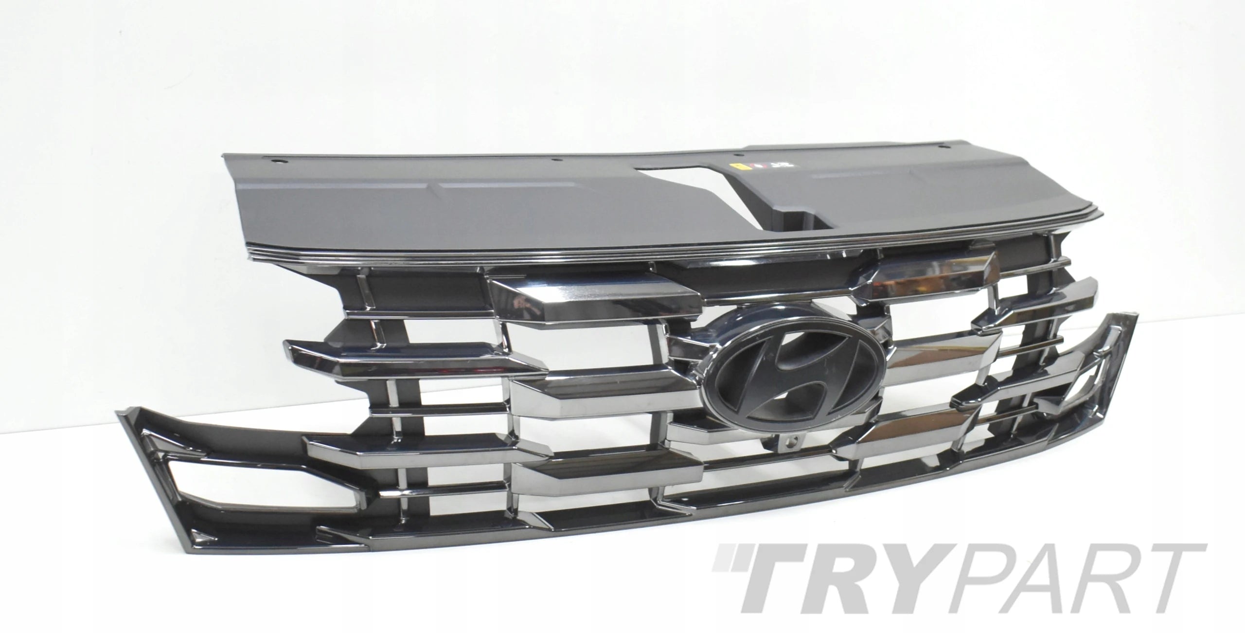 HYUNDAI TUCSON IV LIFT GRILLE BUMPER CHROME CATCH FRONT ORG 86366-N7GA0
