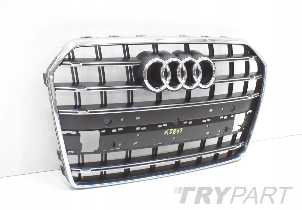 AUDI A6 S6 C7 4G S LINE CHROME GRILLE FRONT BUMPER ORG 4G0853653