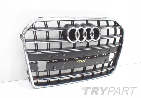 AUDI A6 S6 C7 4G S LINE CHROME GRILLE FRONT BUMPER ORG 4G0853653