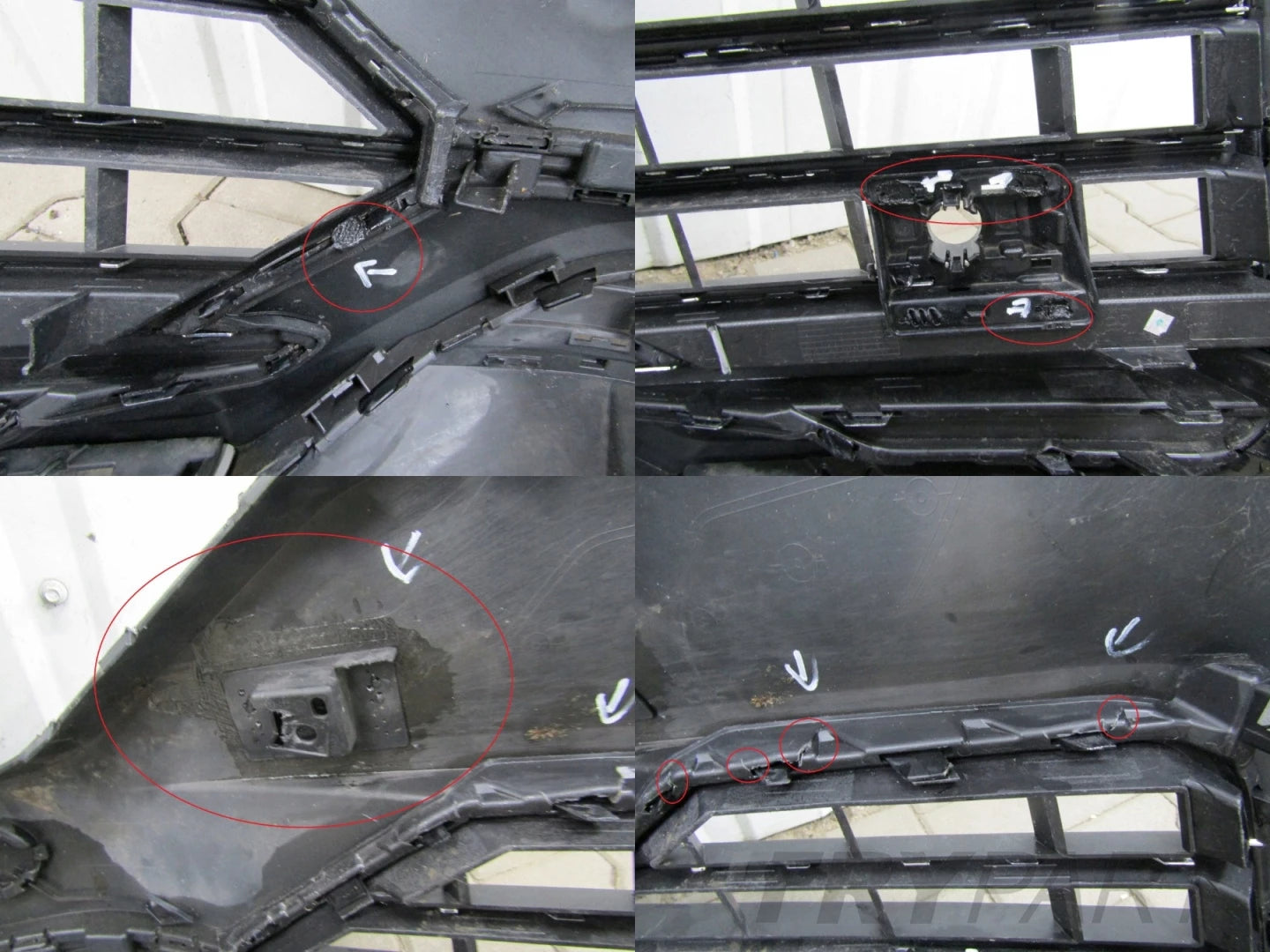 Front Bumper VW Touareg 3 III 760 18-