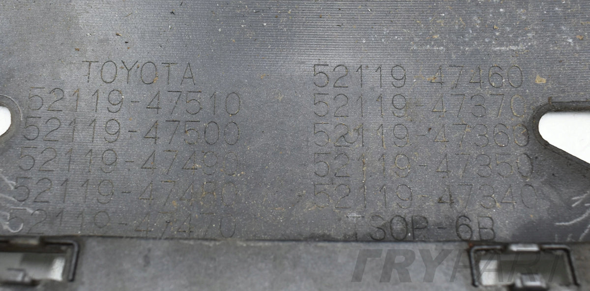 TOYOTA PRIUS III LIFT FRONT BUMPER ORG