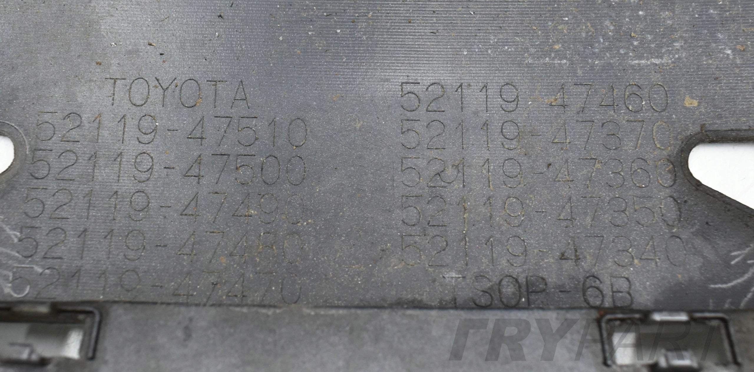 TOYOTA PRIUS III LIFT FRONT BUMPER ORG