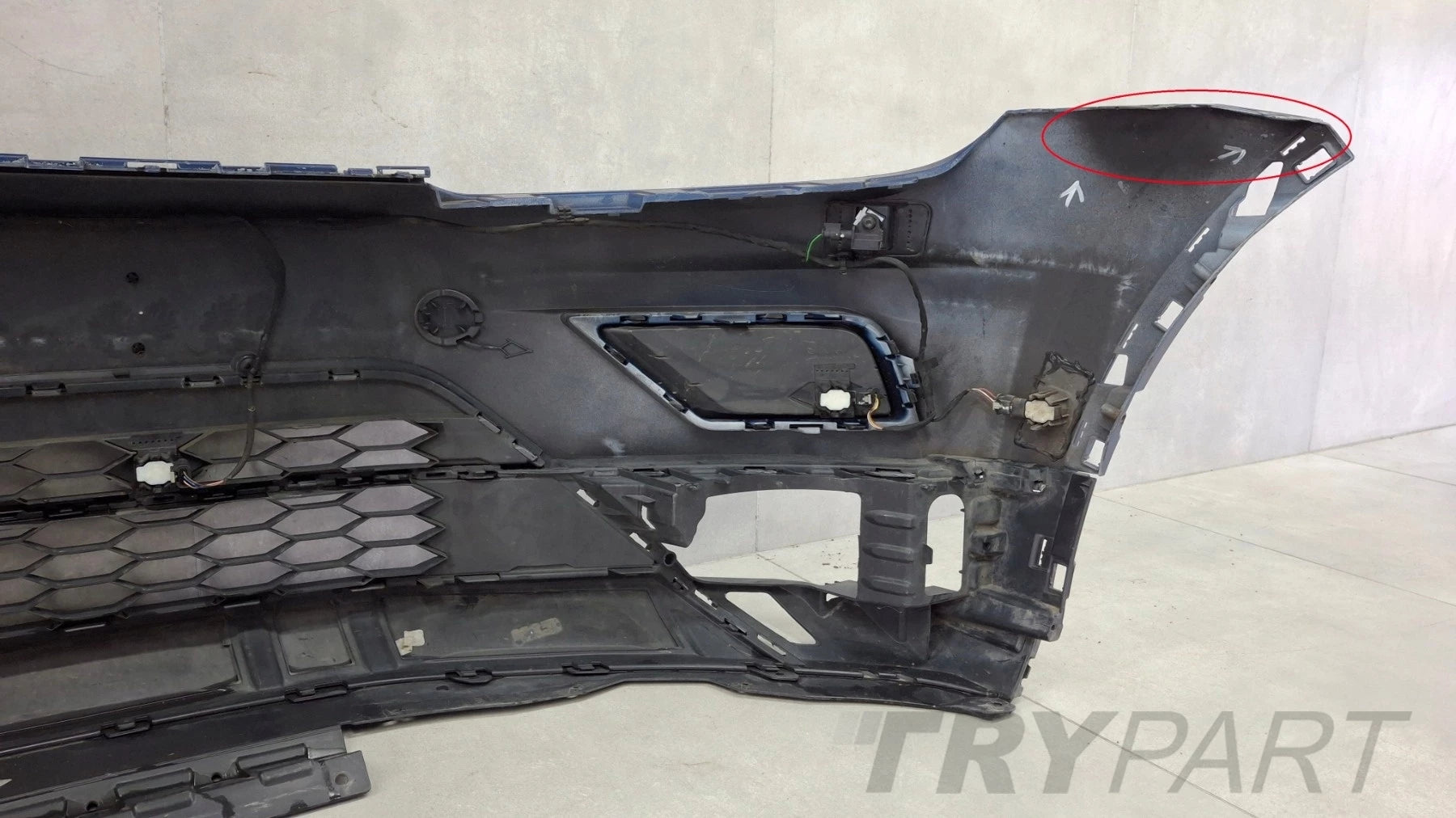 Front bumper for VW Volkswagen Tiguan 2 II 5NA 15-20 / + PDC + wiring harness