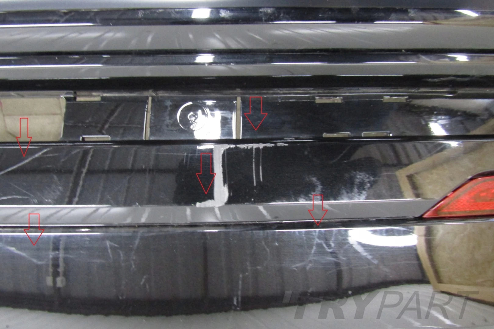 Audi Q8 S Line Rear Bumper 4M8 2018-