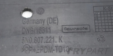 VW TIGUAN 5N0 LIFT FRONT BUMPER ORG