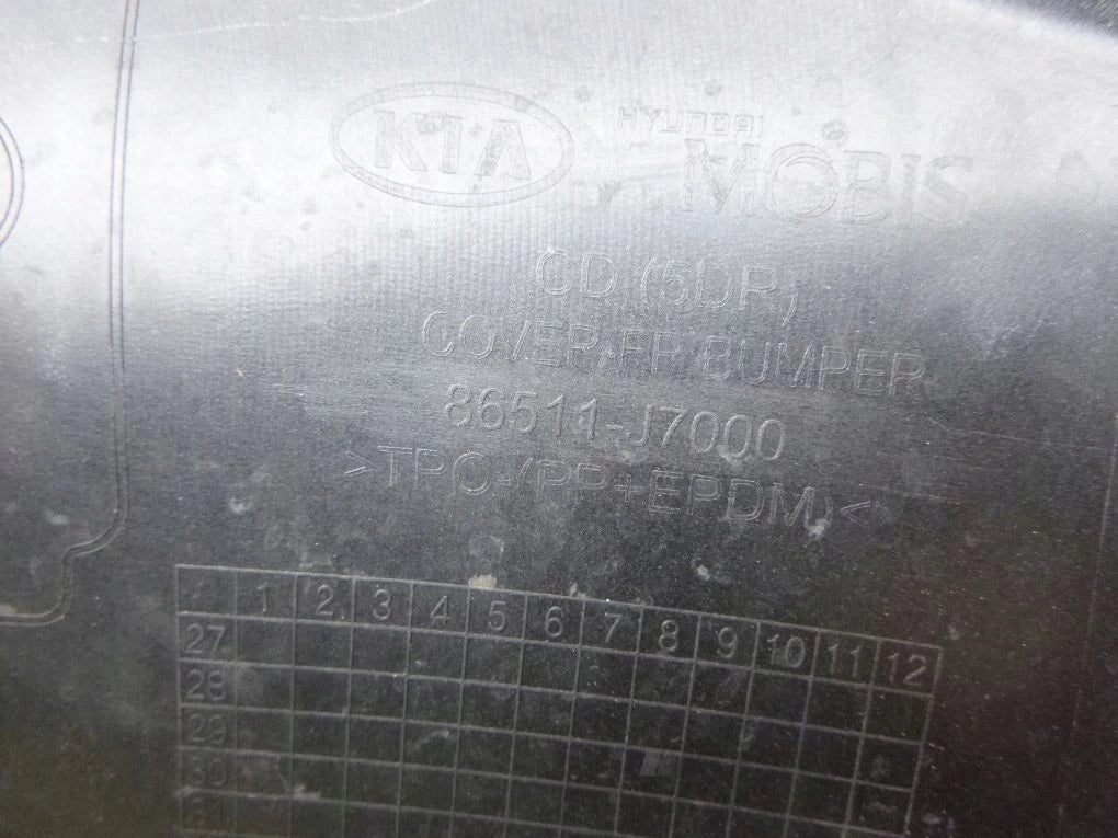 KIA CEED III 3 18- Front Bumper