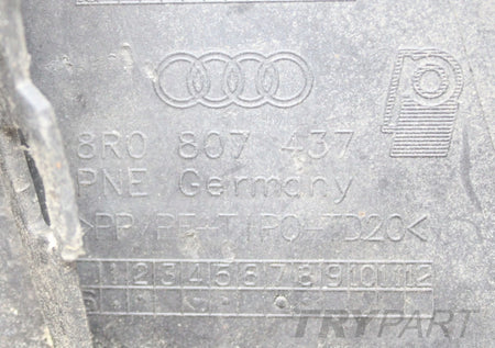 AUDI Q5 8R0 FRONT BUMPER FRONT ORIGINAL PRE-FACELIFT