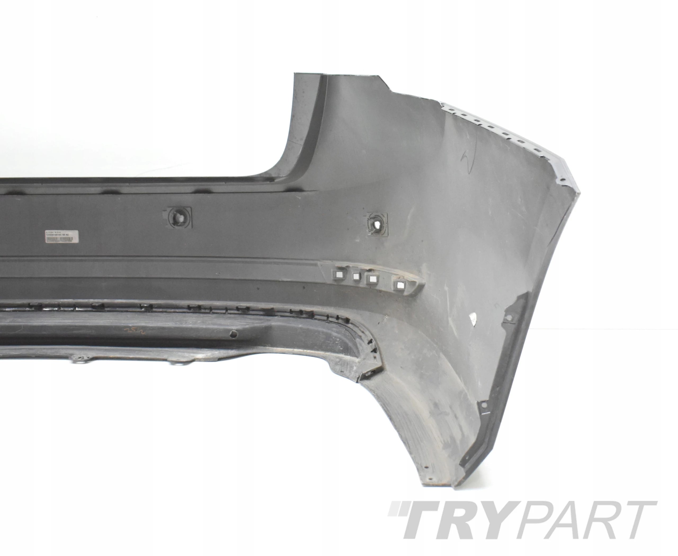 SKODA OCTAVIA IV 5E6 REAR BUMPER ORIGINAL SEDAN + BOTTOM