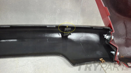 Front bumper for Mitsubishi L200 06-09
