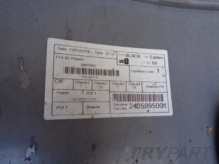 MINI CLUBMAN F54 rear bumper