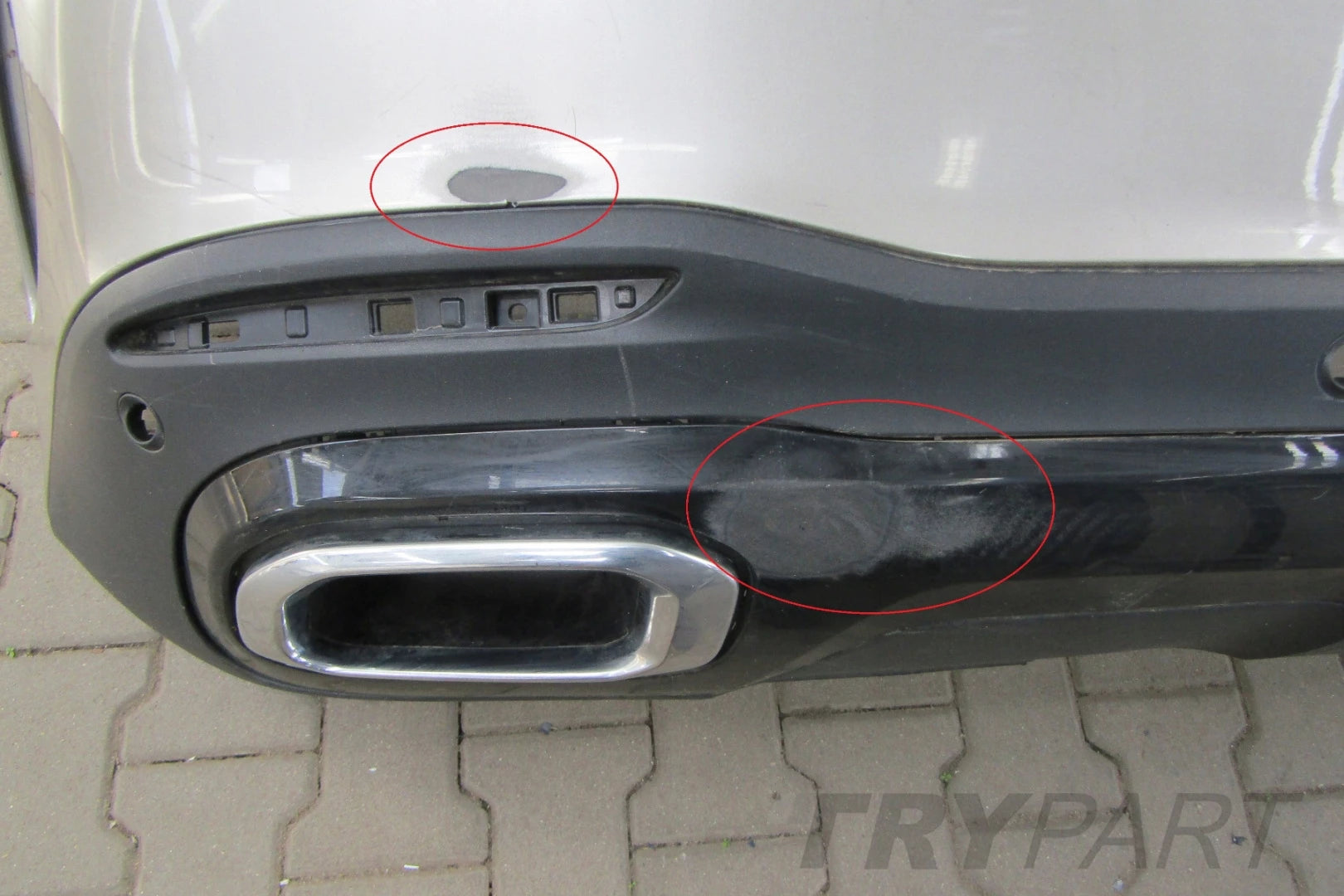 Rear Bumper MERCEDES GLE V167 AMG 18-