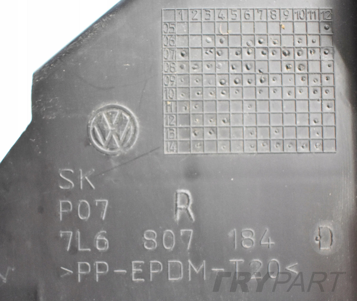 VW TOUAREG 7L6 LEFT RIGHT FRONT BUMPER SLIDE ORG