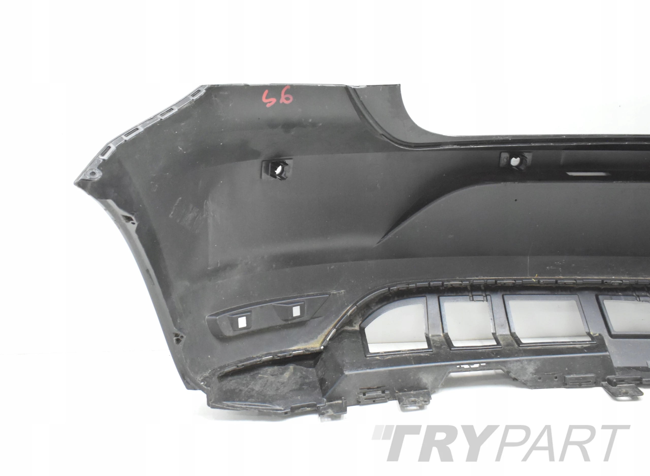 VW POLO 6C 6C6 LIFT GTI REAR BUMPER ORG
