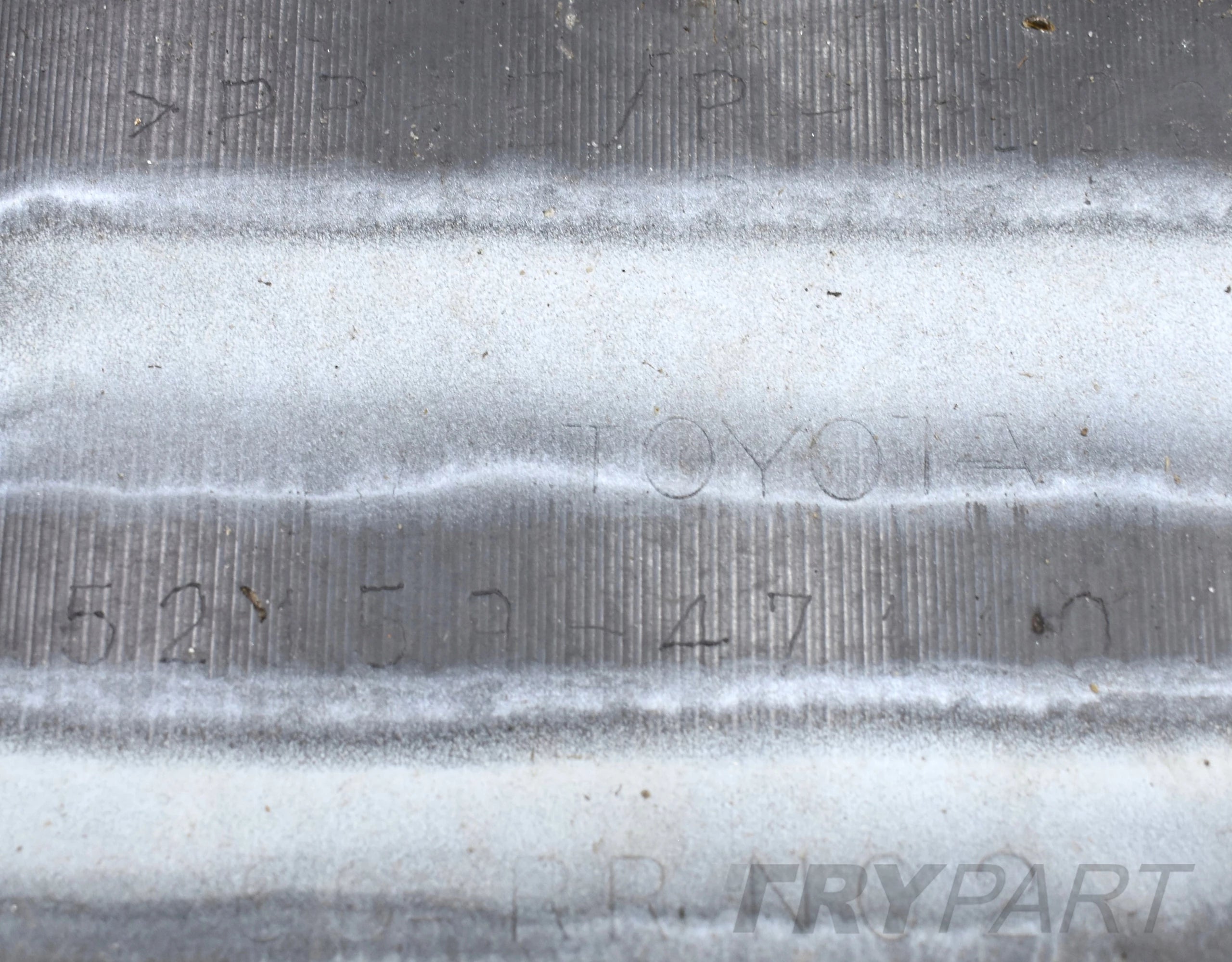 TOYOTA PRIUS IV REAR BUMPER ORG