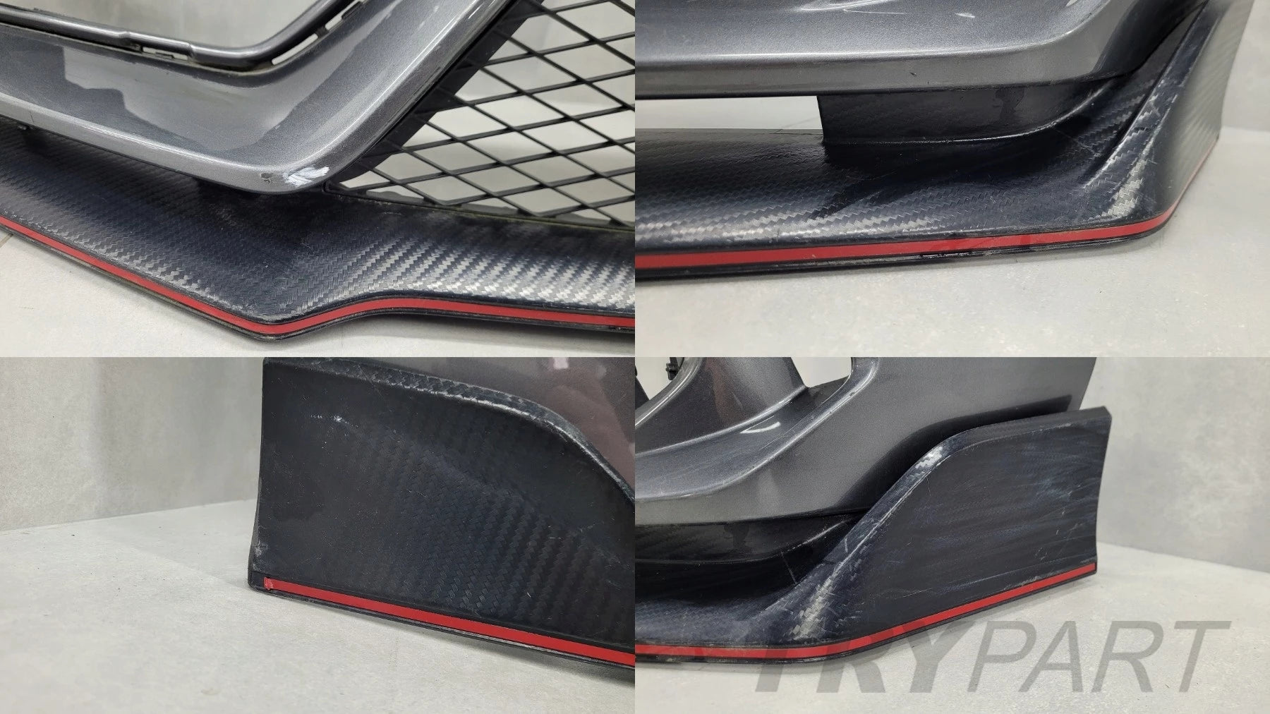 Front Bumper for Honda Civic X Type R HB 17-