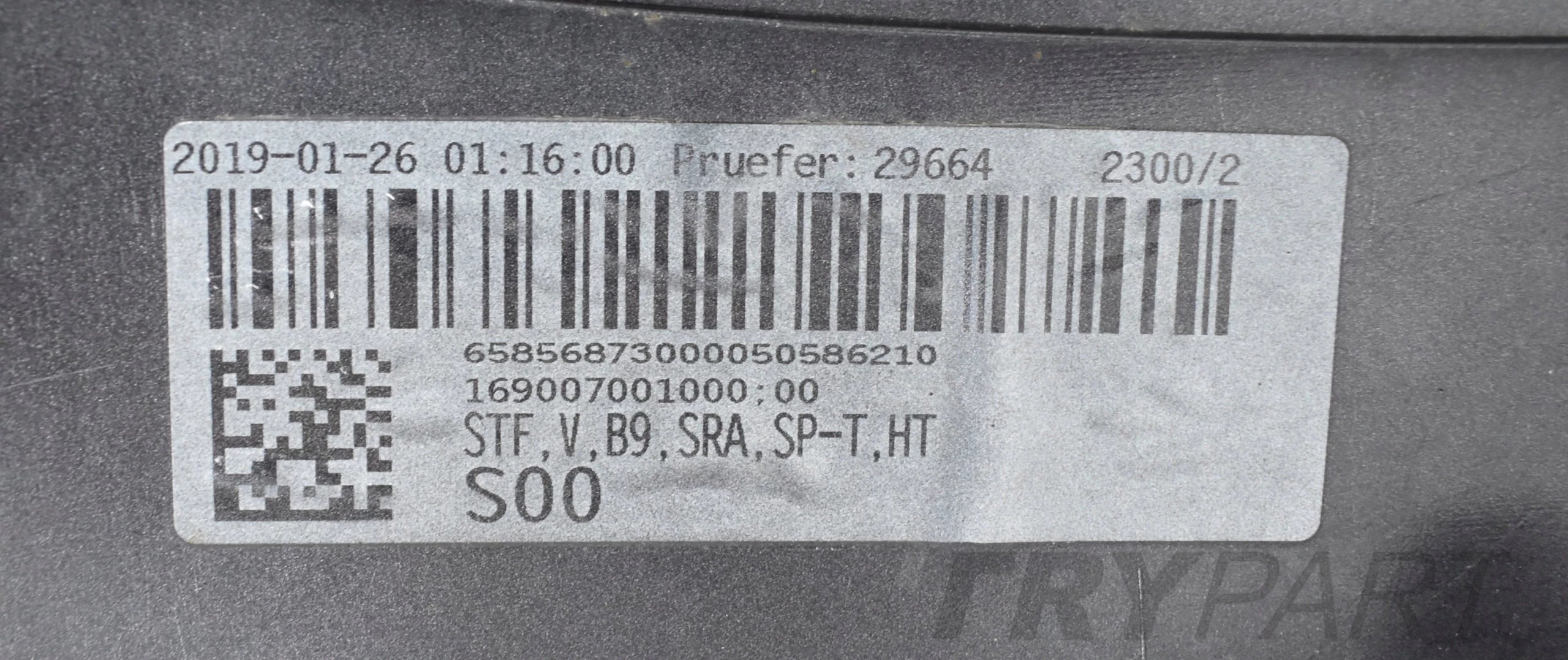 AUDI A4 B9 8W0 FRONT BUMPER ORG
