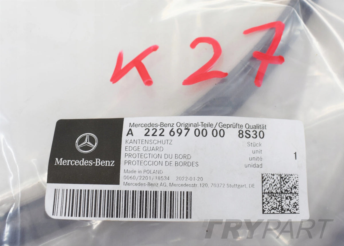 MERCEDES S CLASS W222 DOOR SEAL A2226970000