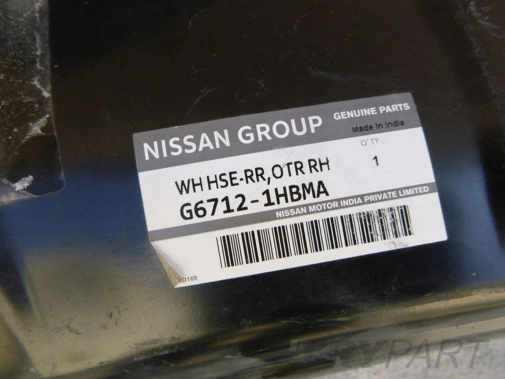 NISSAN MICRA K13 Wheel Arch Mudguard Scoop PP