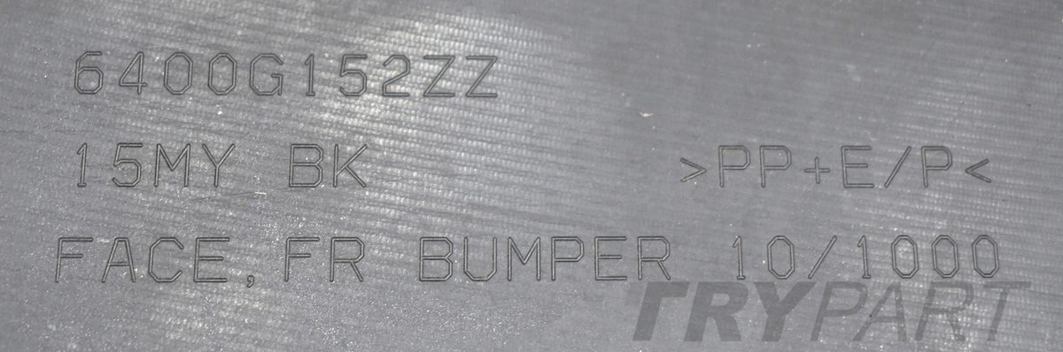 MITSUBISHI PAJERO IV LIFT FRONT BUMPER ORG
