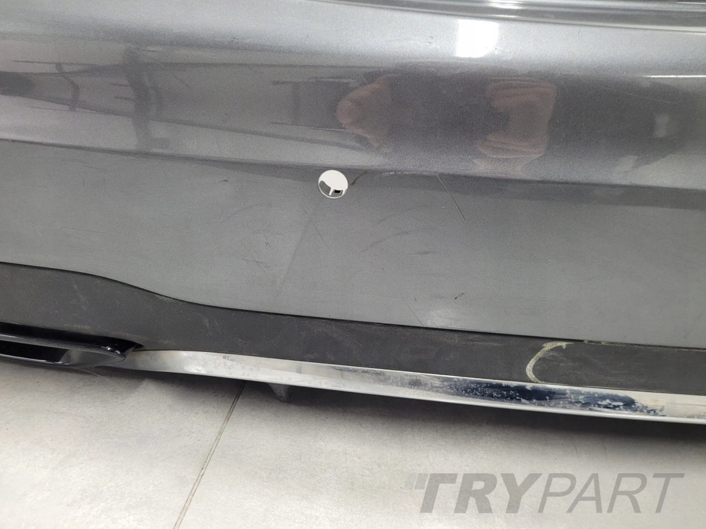 Rear bumper for Mercedes E-Class W213 Sedan AMG 15-20
