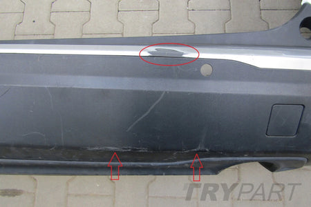 Rear Bumper Peugeot 2008 2 II 19-
