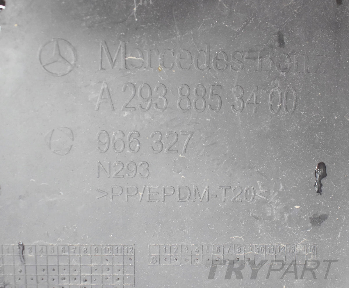 MERCEDES EQC W293 N293 REAR BUMPER ORG